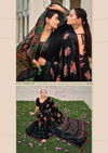Sr Jeevika Black Special New Exclusive Wear Printed Saree Collection